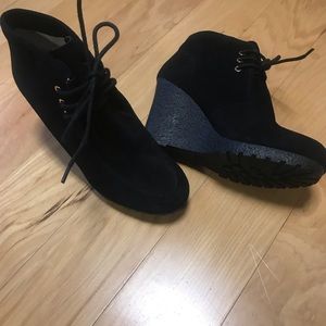 Michael Kors wedge boots